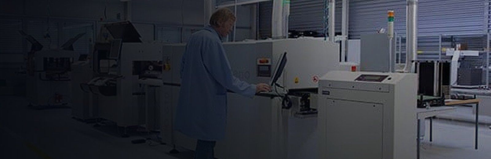 Precision encoder production workshop - SMT assembly line
