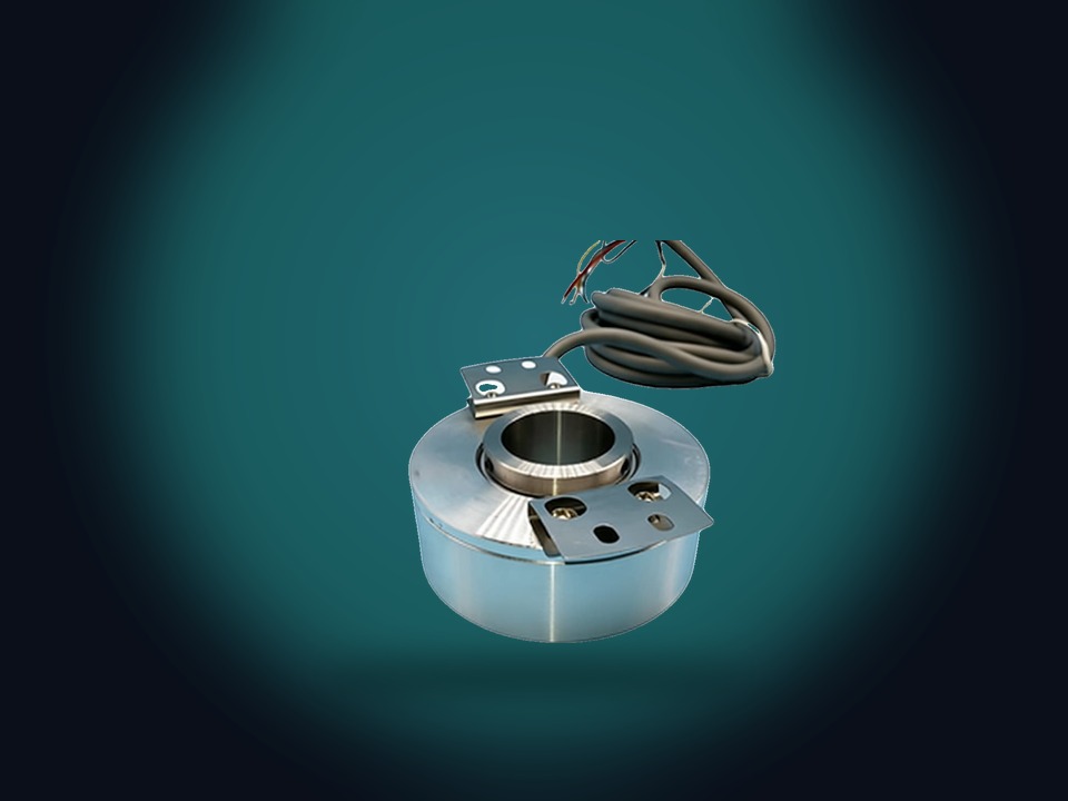 RM10 hollow shaft encoder with wire lead